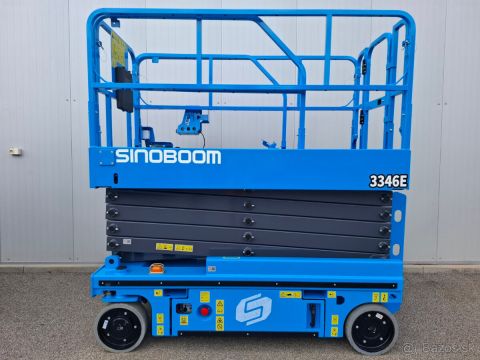 Piattaforma a pantografo Sinoboom 3346E - Altezza lavoro 12 mt