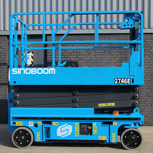 Piattaforma a pantografo Sinoboom 2746E - Altezza lavoro 10 mt