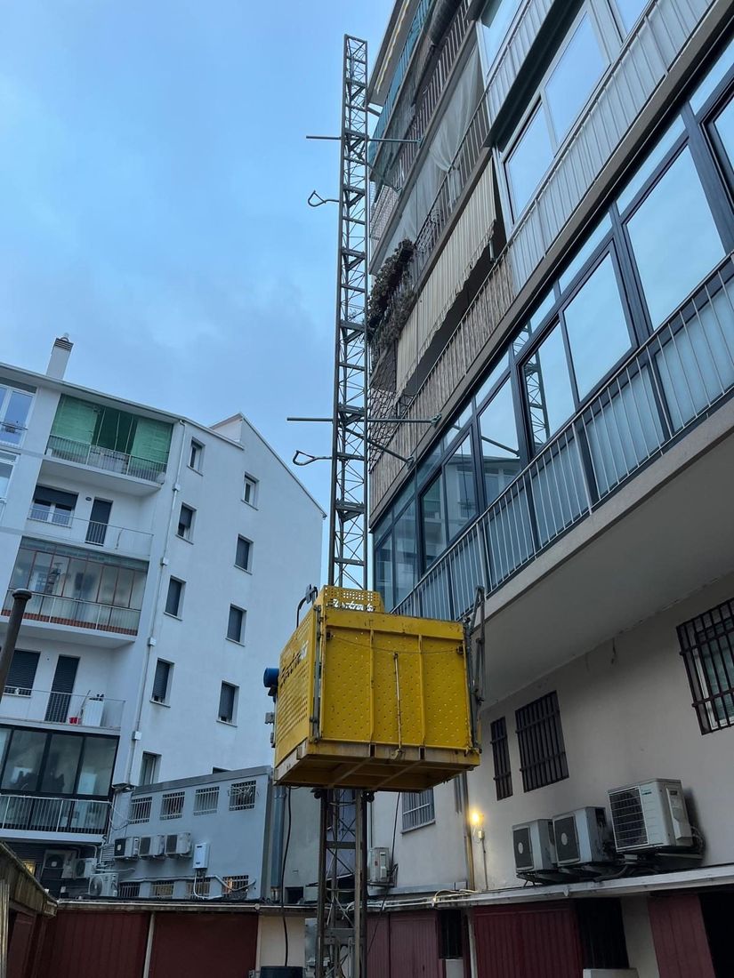 Ascensore da cantiere GEDA